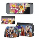 One Piece decal skin sticker for Nintendo Switch console and controllers