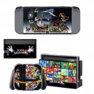 Super Smash Bros decal skin sticker for Nintendo Switch console and controllers