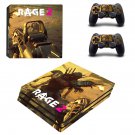 Rage 2 decal skin sticker for PS4 Pro console and controllers