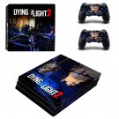 Dying Light 2 decal skin sticker for PS4 Pro console and controllers
