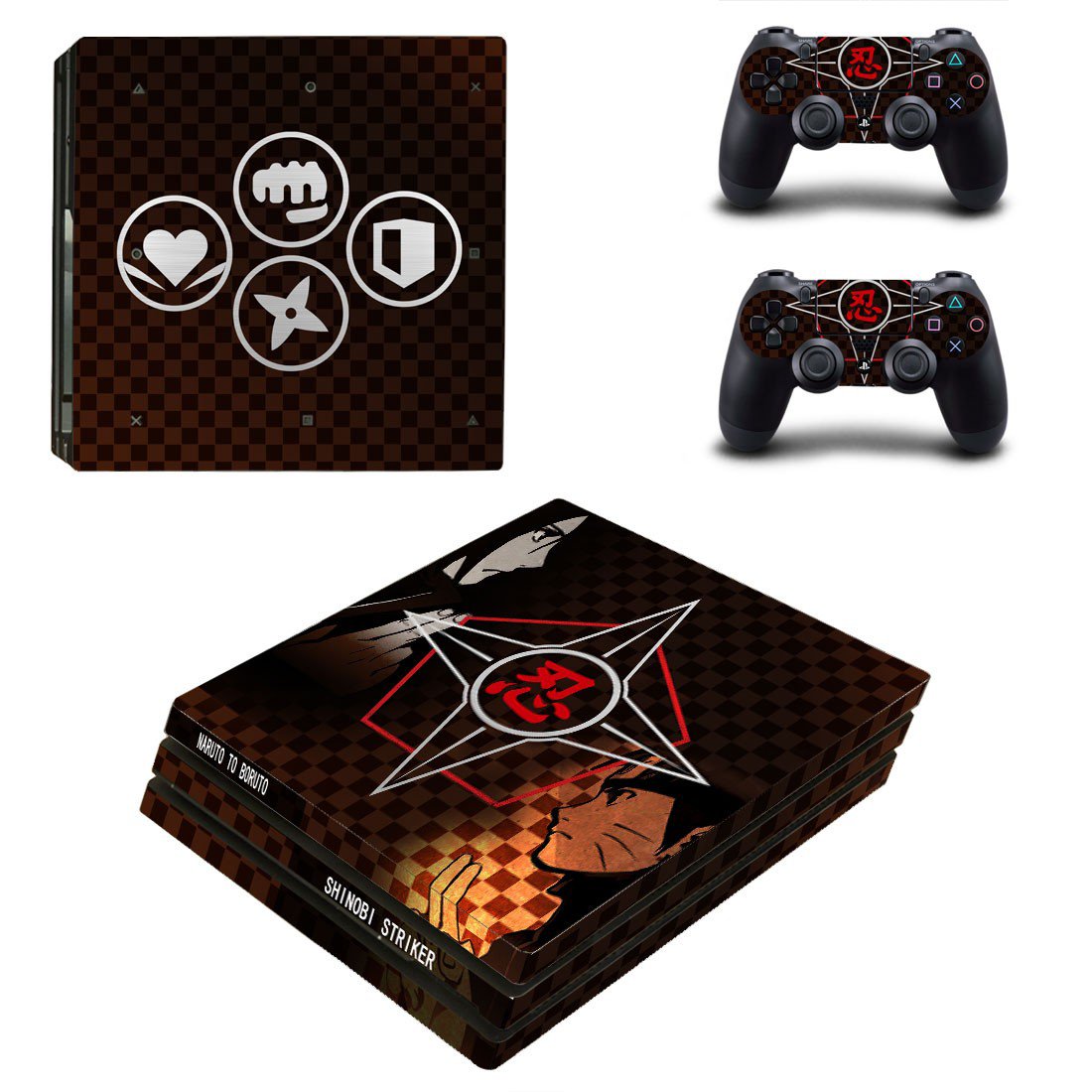 Naruto to Boruto decal skin sticker for PS4 Pro console ...