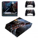 Sekiro Shadows Die Twice decal skin sticker for PS4 Pro console and controllers