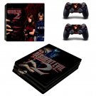 Resident Evil 2 decal skin sticker for PS4 Pro console and controllers