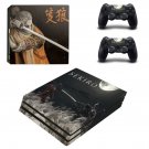 Sekiro decal skin sticker for PS4 Pro console and controllers