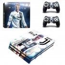 Cristiano Ronaldo decal skin sticker for PS4 Pro console and controllers