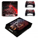 The Predator decal skin sticker for PS4 Pro console and controllers