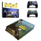 Fortnite battle royale decal skin sticker for PS4 Pro console and controllers