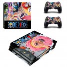 One Piece decal skin sticker for PS4 Pro console and controllers