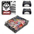 One Piece decal skin sticker for PS4 Pro console and controllers
