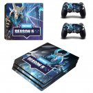 Fortnite decal skin sticker for PS4 Pro console and controllers