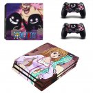 One Piece decal skin sticker for PS4 Pro console and controllers