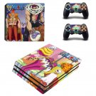 One Piece decal skin sticker for PS4 Pro console and controllers