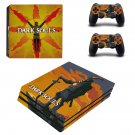 Dark Souls decal skin sticker for PS4 Pro console and controllers