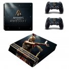 Assassin's Creed Odyssey decal skin sticker for PS4 Slim console and controllers