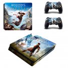 Assassin's Creed Odyssey decal skin sticker for PS4 Slim console and controllers