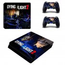 Dying Light 2 decal skin sticker for PS4 Slim console and controllers