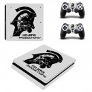 Kojima Productions decal skin sticker for PS4 Slim console and controllers