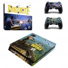 Fortnite battle royale decal skin sticker for PS4 Slim console and controllers