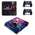 Fortnite decal skin sticker for PS4 Slim console and controllers