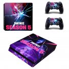 Fortnite decal skin sticker for PS4 Slim console and controllers