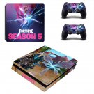 Fortnite decal skin sticker for PS4 Slim console and controllers