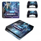 Fortnite decal skin sticker for PS4 Slim console and controllers