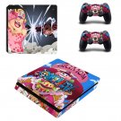 One Piece decal skin sticker for PS4 Slim console and controllers