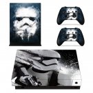 Star wars Stormtrooper decal skin sticker for Xbox One X console and controllers