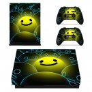 Emoji decal skin sticker for Xbox One X console and controllers