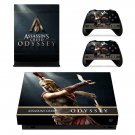 Assassin's Creed Odyssey decal skin sticker for Xbox One X console and controllers