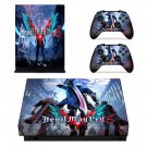 Devil May Cry 5 decal skin sticker for Xbox One X console and controllers