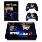 Dying Light 2 decal skin sticker for Xbox One X console and controllers
