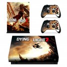 Dying Light 2 decal skin sticker for Xbox One X console and controllers