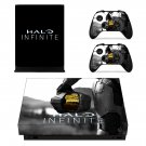 Halo Infinite decal skin sticker for Xbox One X console and controllers