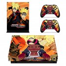 Naruto to Boruto decal skin sticker for Xbox One X console and controllers