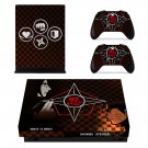 Naruto to Boruto decal skin sticker for Xbox One X console and controllers