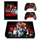 Resident Evil 2 decal skin sticker for Xbox One X console and controllers