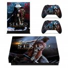 Sekiro Shadows Die Twice decal skin sticker for Xbox One X console and controllers