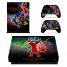 Unravel Two decal skin sticker for Xbox One X console and controllers