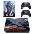 Devil May Cry 5 decal skin sticker for Xbox One X console and controllers