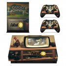 Fallout 76 decal skin sticker for Xbox One X console and controllers
