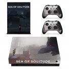 Sea of Solitude decal skin sticker for Xbox One X console and controllers