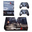 Dying Light 2 decal skin sticker for Xbox One X console and controllers