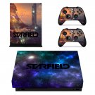 Starfield decal skin sticker for Xbox One X console and controllers