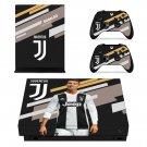 Cristiano Ronaldo decal skin sticker for Xbox One X console and controllers