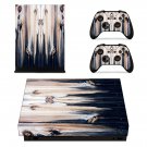 Nice Wallpaper decal skin sticker for Xbox One X console and controllers