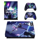 Fortnite decal skin sticker for Xbox One X console and controllers