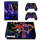Fortnite decal skin sticker for Xbox One X console and controllers