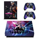 Fortnite decal skin sticker for Xbox One X console and controllers