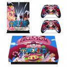 One Piece decal skin sticker for Xbox One X console and controllers